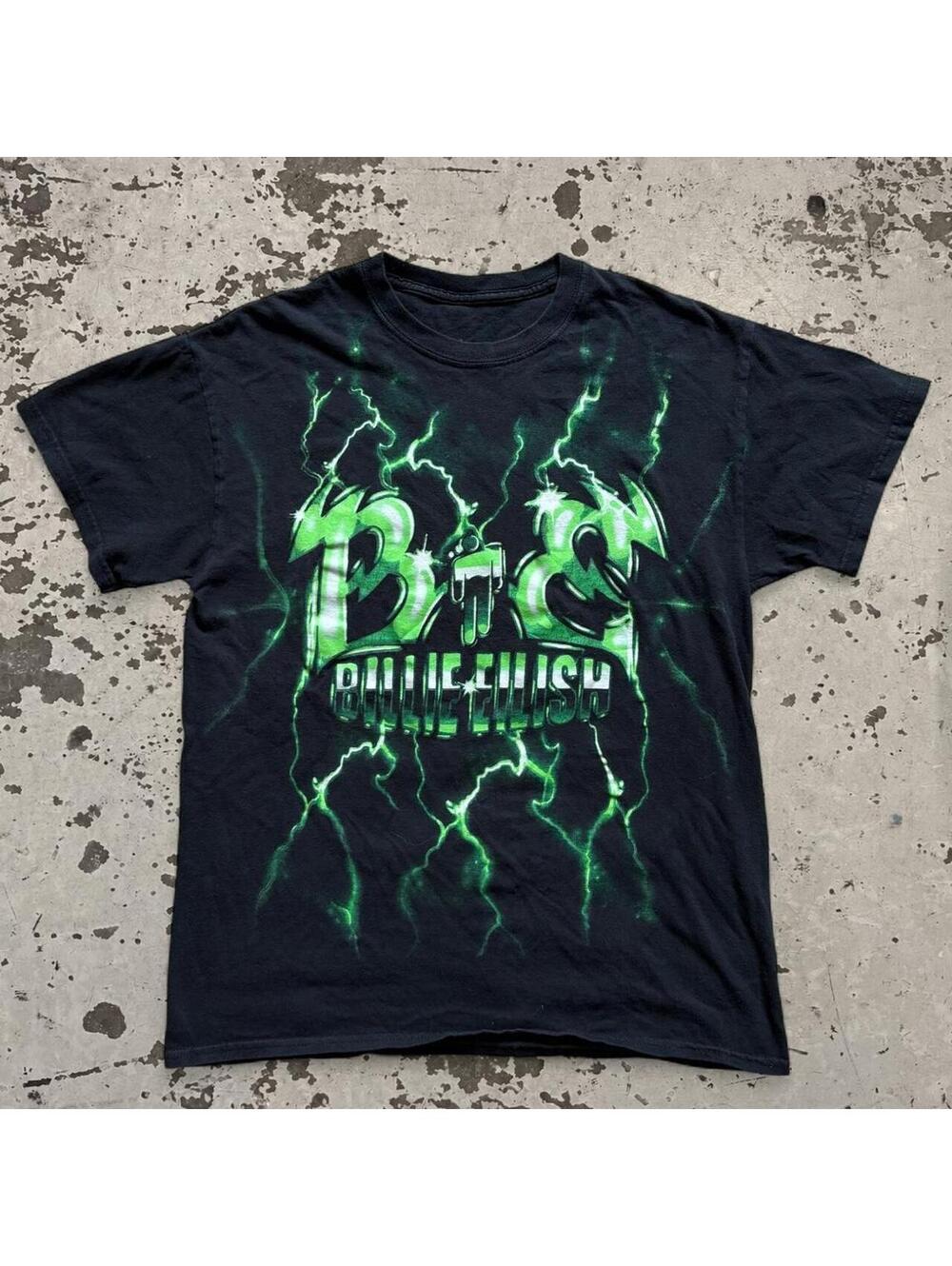 Womens Billie Eilish Graphic Tee Shirt SIze M